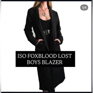 ISO FOXBLOOD LOST BOYS BLAZER SIZE M-L